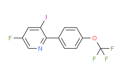 AM79636 | 1261731-31-0 | 5-Fluoro-3-iodo-2-(4-(trifluoromethoxy)phenyl)pyridine