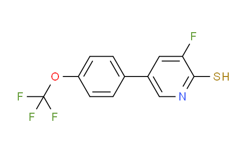 AM79639 | 1261764-55-9 | 3-Fluoro-2-mercapto-5-(4-(trifluoromethoxy)phenyl)pyridine