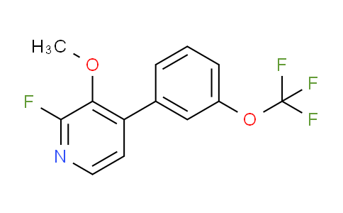AM79644 | 1261764-60-6 | 2-Fluoro-3-methoxy-4-(3-(trifluoromethoxy)phenyl)pyridine