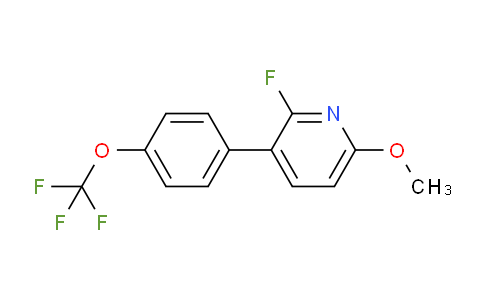 AM79654 | 1261830-59-4 | 2-Fluoro-6-methoxy-3-(4-(trifluoromethoxy)phenyl)pyridine