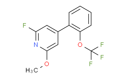 AM79655 | 1261764-64-0 | 2-Fluoro-6-methoxy-4-(2-(trifluoromethoxy)phenyl)pyridine