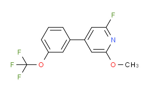 AM79656 | 1261557-93-0 | 2-Fluoro-6-methoxy-4-(3-(trifluoromethoxy)phenyl)pyridine