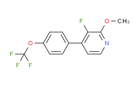 AM79660 | 1261658-34-7 | 3-Fluoro-2-methoxy-4-(4-(trifluoromethoxy)phenyl)pyridine