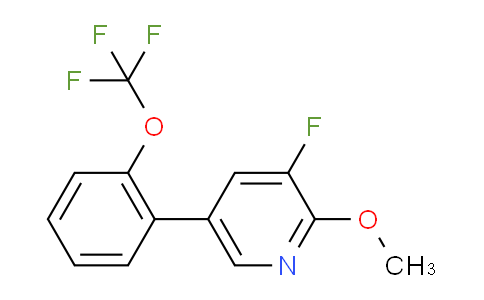 AM79661 | 1261777-38-1 | 3-Fluoro-2-methoxy-5-(2-(trifluoromethoxy)phenyl)pyridine