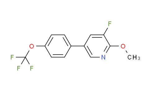 AM79663 | 1261517-56-9 | 3-Fluoro-2-methoxy-5-(4-(trifluoromethoxy)phenyl)pyridine