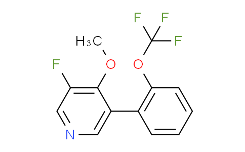 AM79664 | 1261764-66-2 | 3-Fluoro-4-methoxy-5-(2-(trifluoromethoxy)phenyl)pyridine