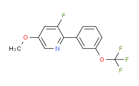 AM79668 | 1261724-10-0 | 3-Fluoro-5-methoxy-2-(3-(trifluoromethoxy)phenyl)pyridine