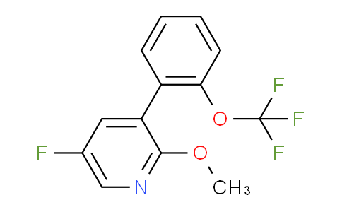 AM79670 | 1261653-49-9 | 5-Fluoro-2-methoxy-3-(2-(trifluoromethoxy)phenyl)pyridine