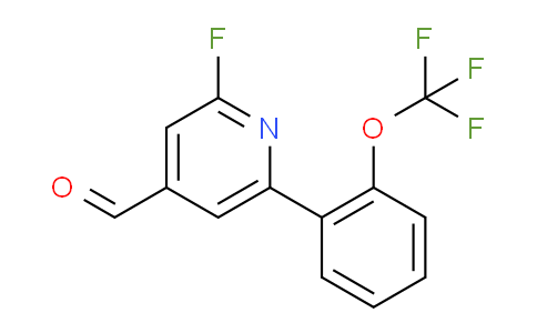 AM79682 | 1261798-53-1 | 2-Fluoro-6-(2-(trifluoromethoxy)phenyl)isonicotinaldehyde