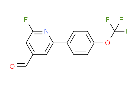 AM79684 | 1261879-06-4 | 2-Fluoro-6-(4-(trifluoromethoxy)phenyl)isonicotinaldehyde