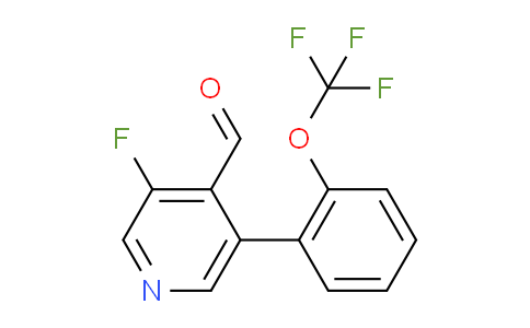 AM79688 | 1261576-60-6 | 3-Fluoro-5-(2-(trifluoromethoxy)phenyl)isonicotinaldehyde