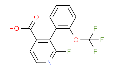 AM79694 | 1261461-17-9 | 2-Fluoro-3-(2-(trifluoromethoxy)phenyl)isonicotinic acid