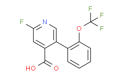 AM79697 | 1261837-94-8 | 2-Fluoro-5-(2-(trifluoromethoxy)phenyl)isonicotinic acid
