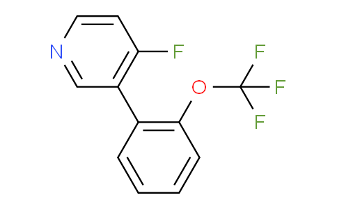 AM79704 | 1261462-62-7 | 4-Fluoro-3-(2-(trifluoromethoxy)phenyl)pyridine