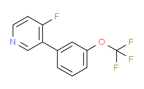 AM79705 | 1261867-17-7 | 4-Fluoro-3-(3-(trifluoromethoxy)phenyl)pyridine