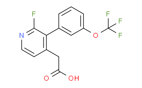 AM79713 | 1261766-01-1 | 2-Fluoro-3-(3-(trifluoromethoxy)phenyl)pyridine-4-acetic acid