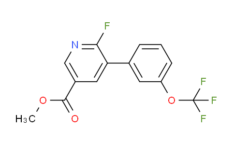 AM79721 | 1261560-00-2 | Methyl 6-fluoro-5-(3-(trifluoromethoxy)phenyl)nicotinate