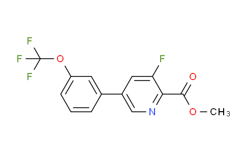 AM79724 | 1261464-85-0 | Methyl 3-fluoro-5-(3-(trifluoromethoxy)phenyl)picolinate