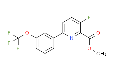 AM79727 | 1261843-02-0 | Methyl 3-fluoro-6-(3-(trifluoromethoxy)phenyl)picolinate