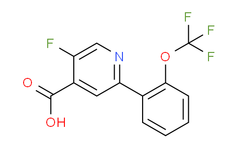 AM79736 | 1258612-90-6 | 5-Fluoro-2-(2-(trifluoromethoxy)phenyl)isonicotinic acid