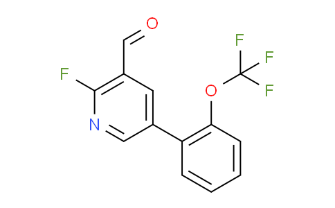 AM79739 | 1261866-55-0 | 2-Fluoro-5-(2-(trifluoromethoxy)phenyl)nicotinaldehyde