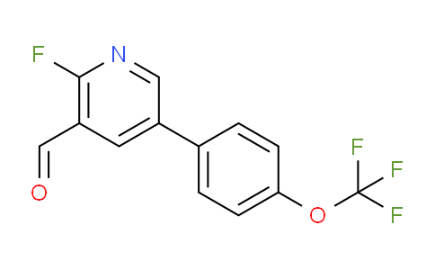 AM79741 | 1261741-87-0 | 2-Fluoro-5-(4-(trifluoromethoxy)phenyl)nicotinaldehyde