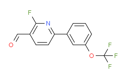 AM79743 | 1261831-95-1 | 2-Fluoro-6-(3-(trifluoromethoxy)phenyl)nicotinaldehyde