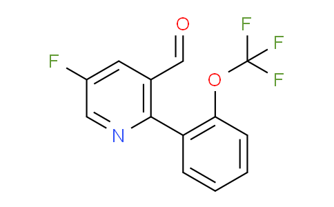 AM79745 | 1261660-73-4 | 5-Fluoro-2-(2-(trifluoromethoxy)phenyl)nicotinaldehyde