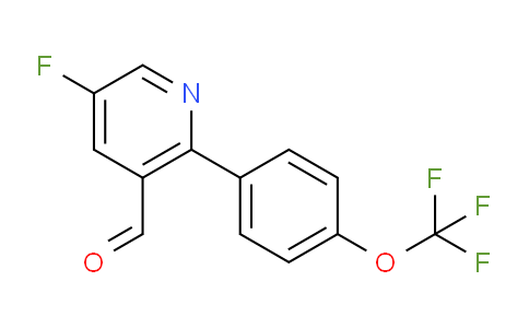 AM79747 | 1261527-23-4 | 5-Fluoro-2-(4-(trifluoromethoxy)phenyl)nicotinaldehyde