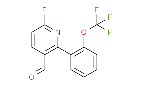 AM79751 | 1261655-94-0 | 6-Fluoro-2-(2-(trifluoromethoxy)phenyl)nicotinaldehyde