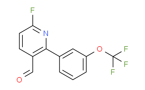 AM79752 | 1261484-68-7 | 6-Fluoro-2-(3-(trifluoromethoxy)phenyl)nicotinaldehyde