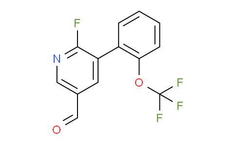 AM79754 | 1261450-04-7 | 6-Fluoro-5-(2-(trifluoromethoxy)phenyl)nicotinaldehyde