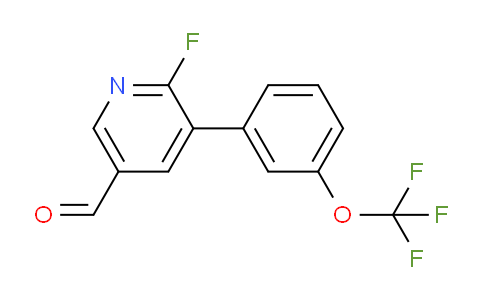 AM79755 | 1261838-15-6 | 6-Fluoro-5-(3-(trifluoromethoxy)phenyl)nicotinaldehyde