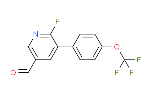AM79756 | 1261461-88-4 | 6-Fluoro-5-(4-(trifluoromethoxy)phenyl)nicotinaldehyde