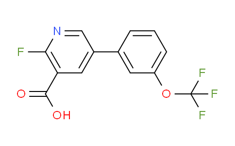 AM79758 | 1261854-85-6 | 2-Fluoro-5-(3-(trifluoromethoxy)phenyl)nicotinic acid