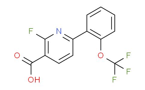 AM79760 | 1261484-74-5 | 2-Fluoro-6-(2-(trifluoromethoxy)phenyl)nicotinic acid