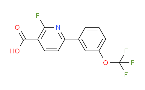 AM79761 | 1261504-91-9 | 2-Fluoro-6-(3-(trifluoromethoxy)phenyl)nicotinic acid