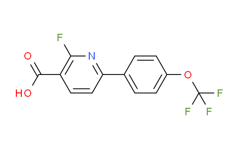 AM79762 | 1261622-67-6 | 2-Fluoro-6-(4-(trifluoromethoxy)phenyl)nicotinic acid