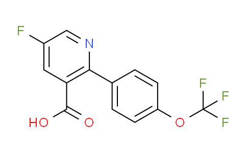 AM79765 | 1261798-57-5 | 5-Fluoro-2-(4-(trifluoromethoxy)phenyl)nicotinic acid