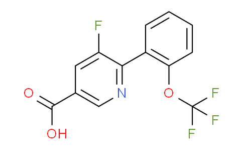 AM79766 | 1261838-19-0 | 5-Fluoro-6-(2-(trifluoromethoxy)phenyl)nicotinic acid