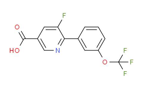 AM79767 | 1261765-76-7 | 5-Fluoro-6-(3-(trifluoromethoxy)phenyl)nicotinic acid