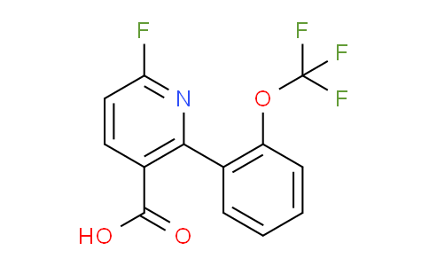 AM79769 | 1261656-04-5 | 6-Fluoro-2-(2-(trifluoromethoxy)phenyl)nicotinic acid