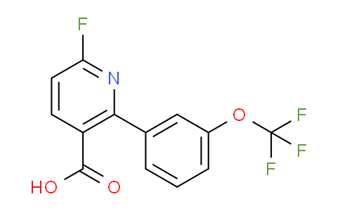 AM79770 | 1261725-27-2 | 6-Fluoro-2-(3-(trifluoromethoxy)phenyl)nicotinic acid