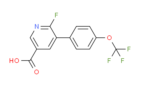 AM79774 | 1261527-28-9 | 6-Fluoro-5-(4-(trifluoromethoxy)phenyl)nicotinic acid