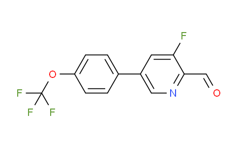 AM79777 | 1261656-16-9 | 3-Fluoro-5-(4-(trifluoromethoxy)phenyl)picolinaldehyde
