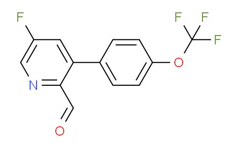 AM79783 | 1261655-12-2 | 5-Fluoro-3-(4-(trifluoromethoxy)phenyl)picolinaldehyde
