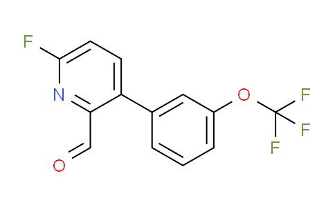 AM79788 | 1261866-78-7 | 6-Fluoro-3-(3-(trifluoromethoxy)phenyl)picolinaldehyde
