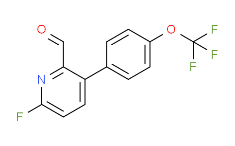 AM79789 | 1261462-06-9 | 6-Fluoro-3-(4-(trifluoromethoxy)phenyl)picolinaldehyde