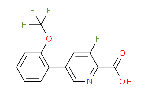 AM79793 | 1261577-00-7 | 3-Fluoro-5-(2-(trifluoromethoxy)phenyl)picolinic acid