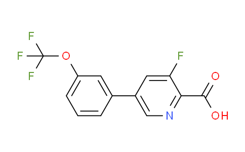 AM79794 | 1261655-16-6 | 3-Fluoro-5-(3-(trifluoromethoxy)phenyl)picolinic acid